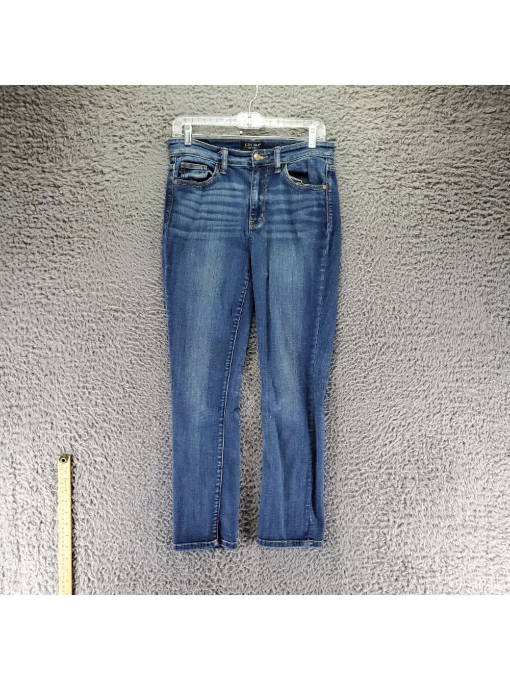 Judy Blue Jeans Womens 7/28 Blue Skinny Fit Capri Stretch Denim *Read*
